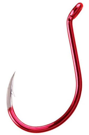 BKK Red Octopus Beak Hook - #1 - 7 Pack 1 BKK Red Octopus Beak Hook - #1 - 7 Pack