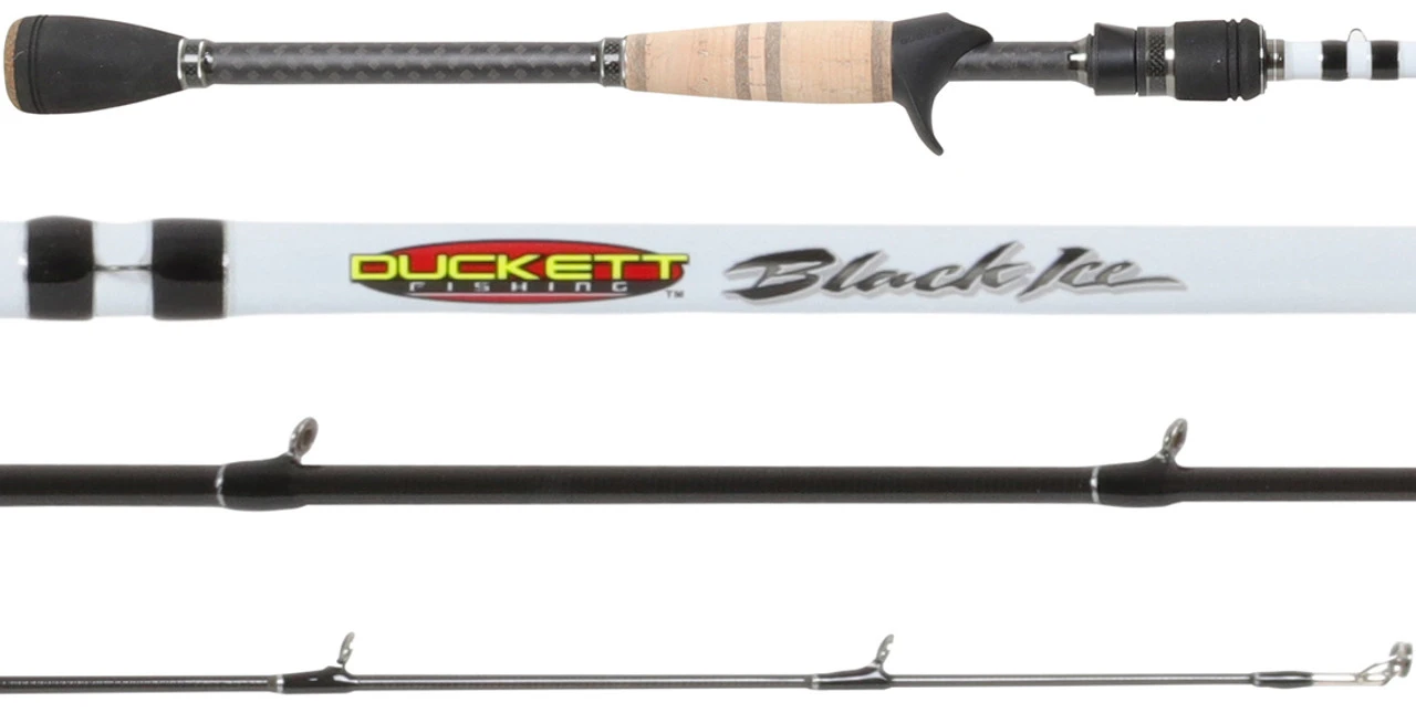 Duckett Fishing Black Ice Casting Rods 1 Duckett Fishing Black Ice Casting Rods