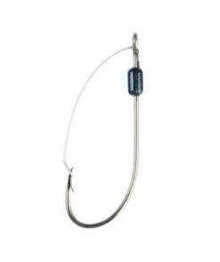 Eagle Claw 249W Plain Shank Weedless X-Long Non-Offset Hooks