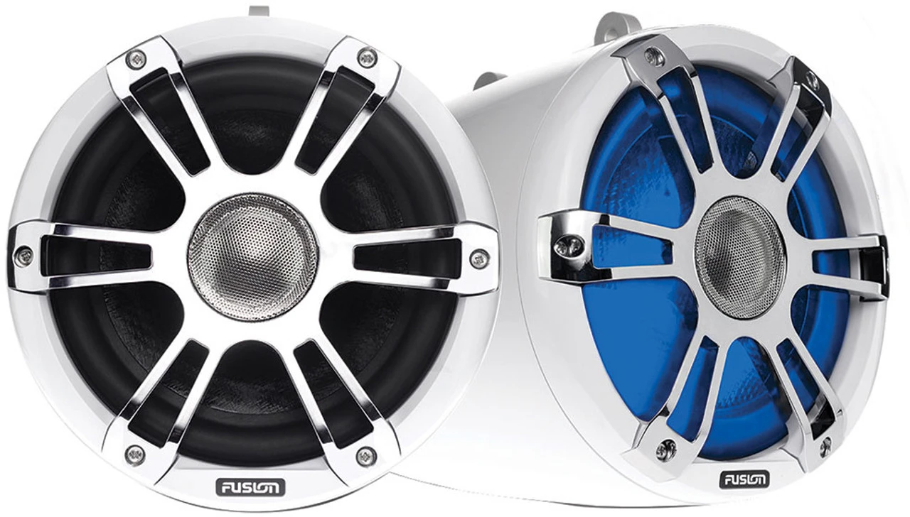 Fusion 8.8in Wake Tower Sports Speakers W/ LED Lights 2 Fusion 8.8in Wake Tower Sports Speakers W/ LED Lights - Image 2
