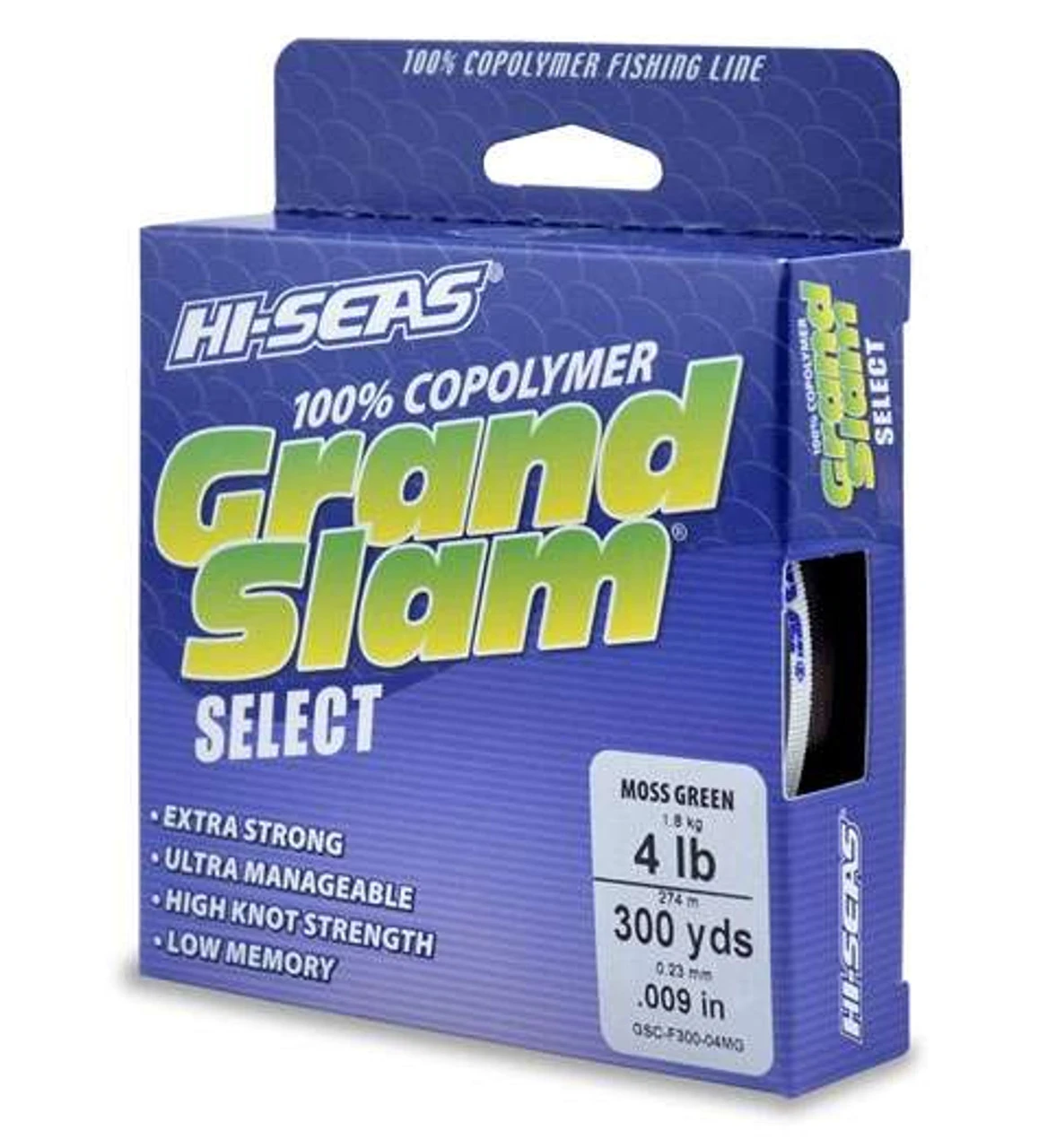 Hi-Seas Grand Slam Select Copolymer Fishing Line Moss Green 1 Hi-Seas Grand Slam Select Copolymer Fishing Line Moss Green