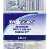 Hi-Seas TKB00001 Aluminum Single Sleeves Rigging Kit 335 Pieces