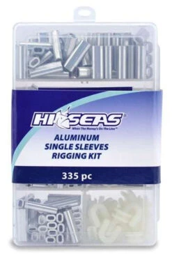 Hi-Seas TKB00001 Aluminum Single Sleeves Rigging Kit 335 Pieces