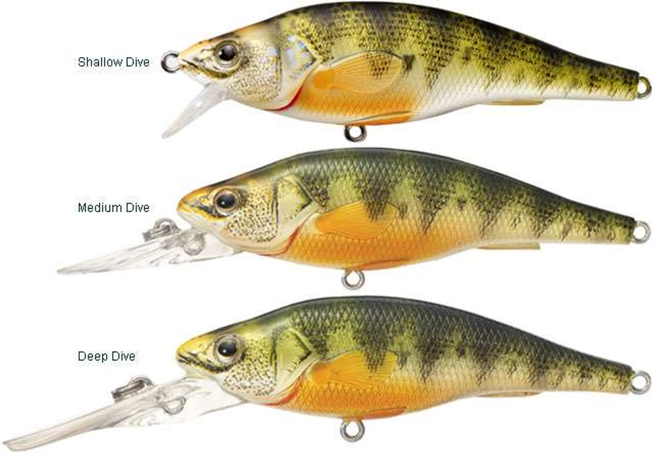 LIVETARGET Lures Yellow Perch Crankbait/Jerkbait 3 LIVETARGET Lures Yellow Perch Crankbait/Jerkbait - Image 3