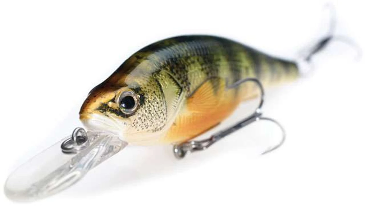 LIVETARGET Lures Yellow Perch Crankbait/Jerkbait 1 LIVETARGET Lures Yellow Perch Crankbait/Jerkbait