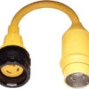 Marinco 121A Pigtail Adapter 30A 125V Female To 50A 125/250V Male
