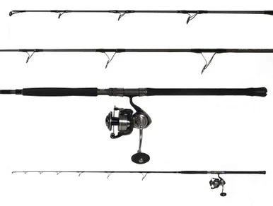 Ocean Tackle International OTI-TS284060 Popping Rod/Daiwa Certate SWG14000-XH SW Spinning Reel Combo 1 Ocean Tackle International OTI-TS284060 Popping Rod/Daiwa Certate SWG14000-XH SW Spinning Reel Combo