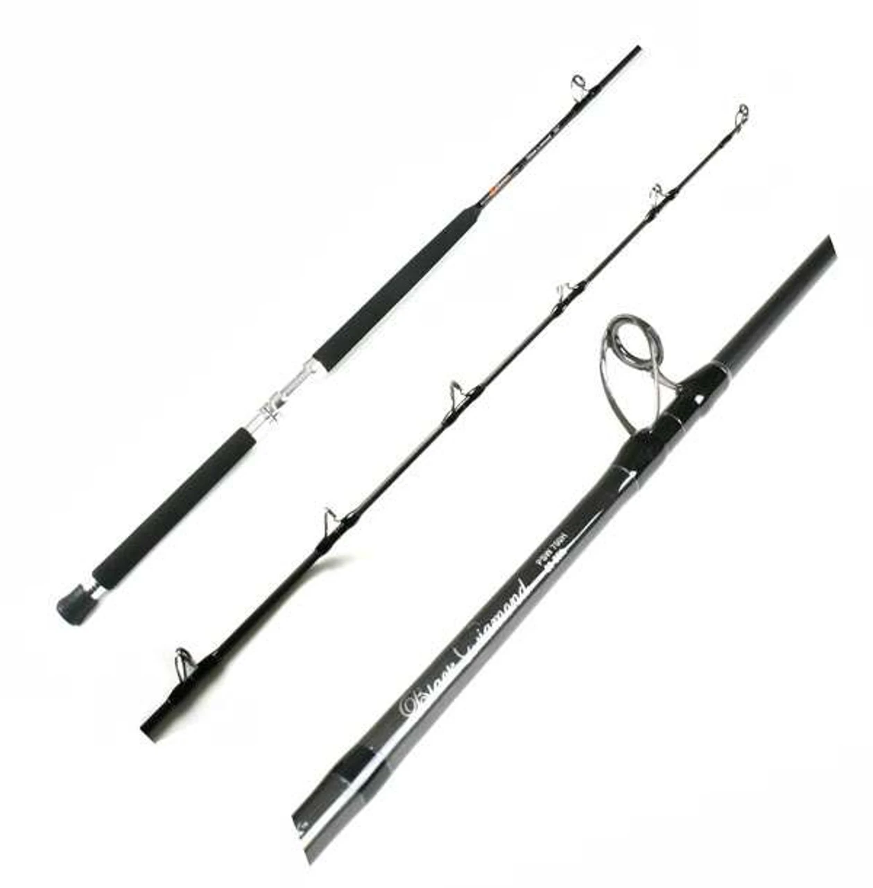 Phenix PSW809H Silver Reel Seat Black Diamond Casting Offshore Rod 1 Phenix PSW809H Silver Reel Seat Black Diamond Casting Offshore Rod