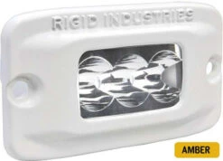 Rigid Industries 97212 Marine SR-M2 Flush Mount Wide Amber