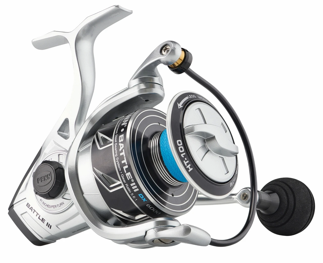 TackleDirect Silver Hook/Penn BTLIII6000DX Battle DX Spinning Combo 3 TackleDirect Silver Hook/Penn BTLIII6000DX Battle DX Spinning Combo - Image 3
