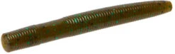 Zoom Beatdown Ned Worm - Green Pumpkin Green